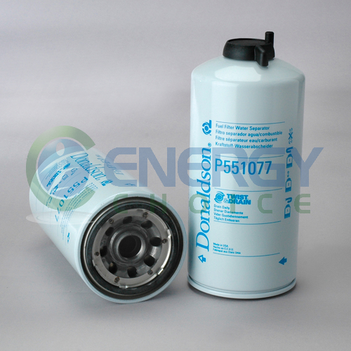Fuel Filter, Water Separator Spin-On Twist and Drain, Donaldson, P551077